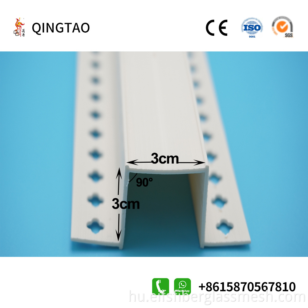 Pvc U Shaped Groove Right Angle Customization